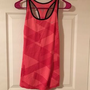 Pink Nike racerback